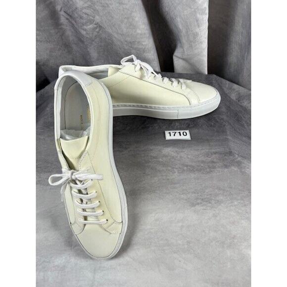 Common Projects Achilles Low Beige 1528 EU 43 US 9 EUC Luxury Sneakers $447 - Picture 6 of 6
